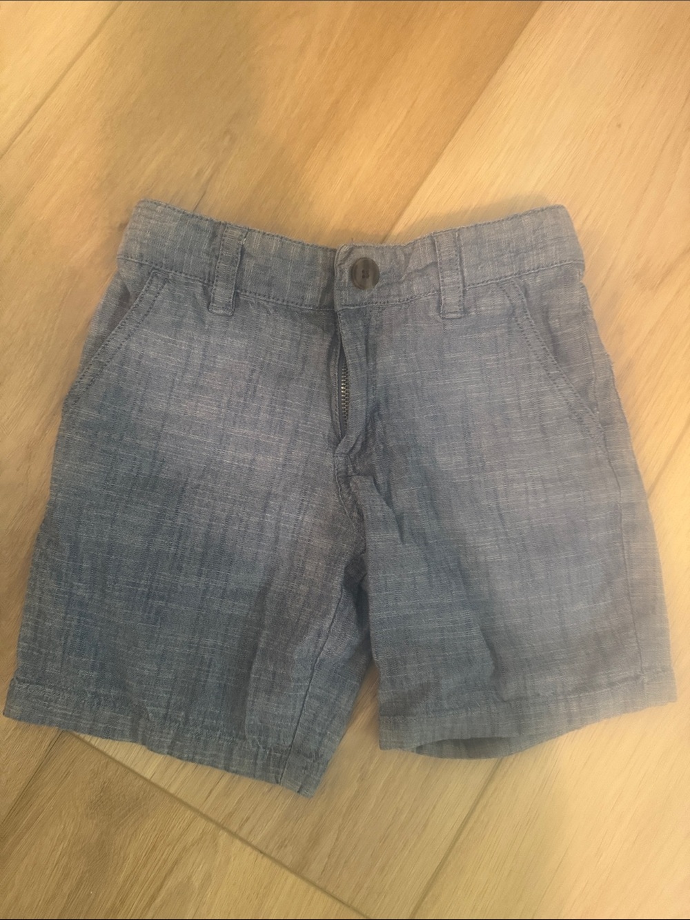 Cat & Jack Light Blue Chambray Shorts